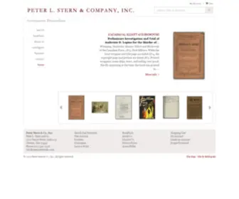 Sternrarebooks.com(Stern & Co) Screenshot