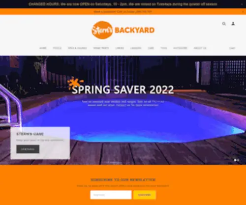 Sternsbackyard.com.au(Backyard Saunas Australia) Screenshot