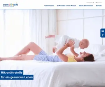 Sternvitamin.de(SternVitamin entwickelt Mikronährstoff Premixe) Screenshot