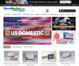 Stero-Market.com(Steroids worldwide delivery) Screenshot