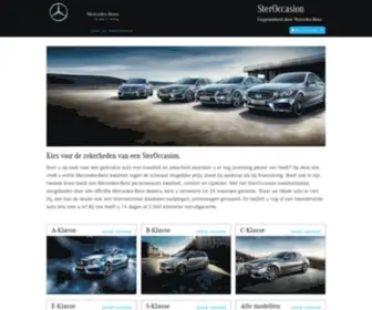 Steroccasion.nl(Mercedes-Benz Certified Cars) Screenshot
