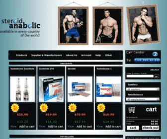 Steroid-Anabolic.com(Steroid Anabolic) Screenshot