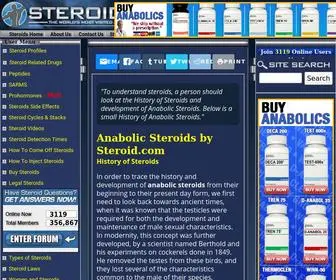 Steroid.com(Anabolic Steroids) Screenshot