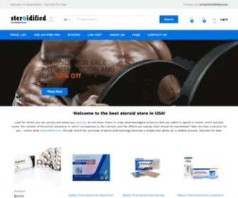 Steroidified.com(Steroids For Sale Online) Screenshot