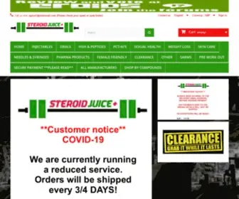 Steroidjuiceplus1.net(Steroidjuice) Screenshot