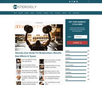 Steroidly.com(Steroidly Reviews Legal Steroids Alternatives &) Screenshot