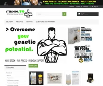 Steroids.to(Cheap Steroids for Sale l Buy Steroids USA) Screenshot