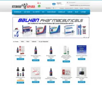 Steroidsiparis4.com(Steroid Siparis) Screenshot