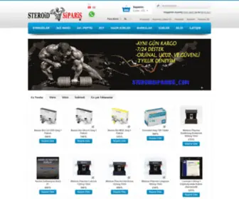 Steroidsiparis6.com(Steroid Siparis) Screenshot