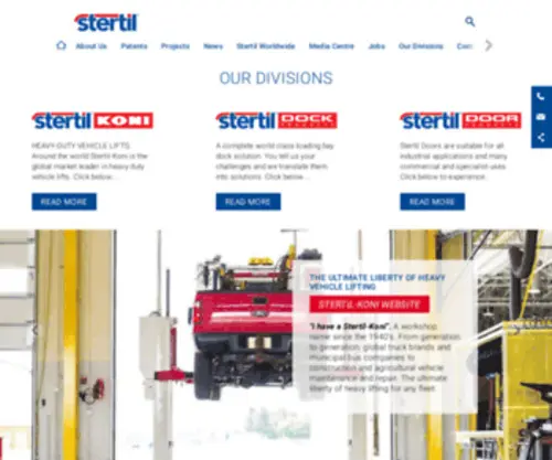 Stertiluk.com(Stertil UK Ltd) Screenshot