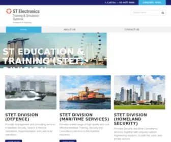 Stet.com.sg(ST Education & Training Pte Ltd) Screenshot