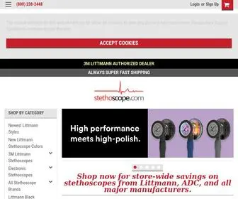 Stethoscope.com Screenshot