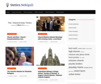 Stetiennekigali.org(Stetien Nekigali) Screenshot