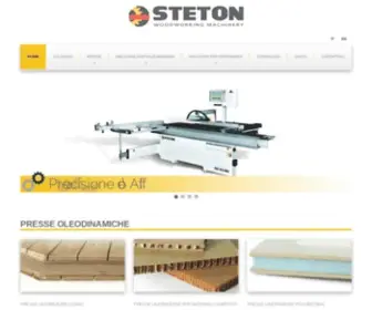 Steton.it(Woodworking Machinery) Screenshot