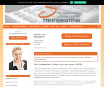 Steuer-Kettwig.de(Steuerberaterin Susanne Schmidt) Screenshot
