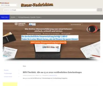 Steuer-Nachrichten.com(Steuer) Screenshot