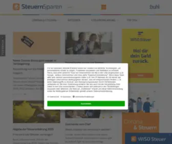 Steuer-Sparbuch.de(Steuern Sparen) Screenshot