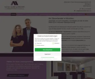 Steuerberaterin-Huber.de(Steuerkanzlei Alexia Huber & Partner) Screenshot