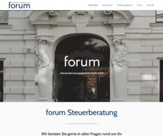 Steuerberatung-Forum.de(Ihre Steuerberatung in Berlin Kreuzberg) Screenshot