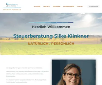 Steuerberatung-Klinkner.de(Steuerberatung Silke Klinkner) Screenshot