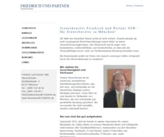 Steuerkanzlei-Friedrich.de(Friedrich und Partner) Screenshot