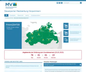 Steuerportal-MV.de(Steuerportal MV) Screenshot