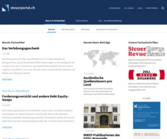 Steuerportal.ch(Das Steuerrecht auf einen Blick) Screenshot