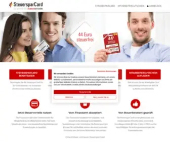 Steuersparcard.de(Wunschgutschein GmbH) Screenshot