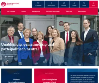 Steuerzahler-Hessen.de(Bund der Steuerzahler Hessen e.V) Screenshot
