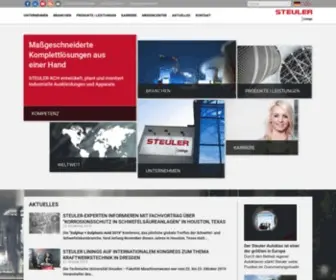 Steuler-KCH.de(Steuler Linings) Screenshot