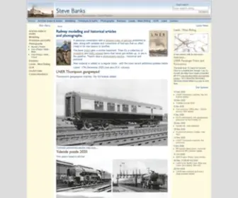 Steve-Banks.org(Railway historical research LNER & BR) Screenshot