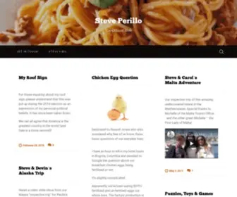 Steve.com(The Official Blob) Screenshot