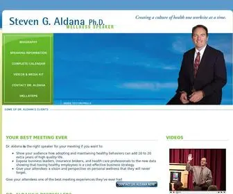 Stevealdana.com(Steven G) Screenshot