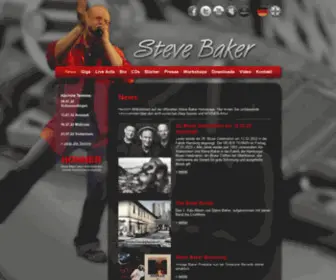 Stevebaker.de(Steve Baker) Screenshot