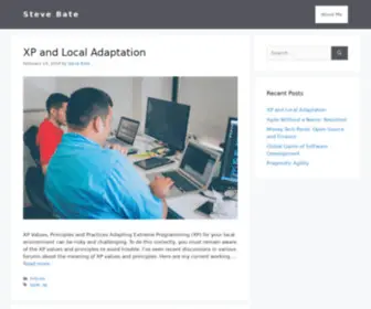 Stevebate.net(Steve Bate) Screenshot