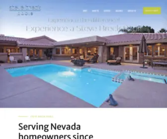 Stevebreckpools.com(Premier Pool Builder) Screenshot