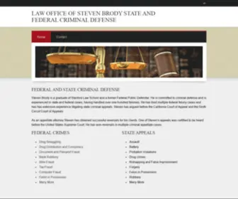 Stevebrodylaw.com(Law Office of Steven Brody) Screenshot