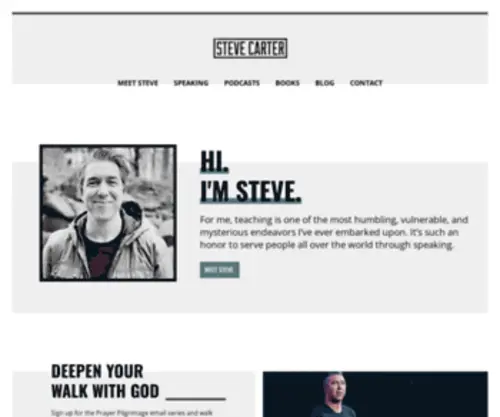 Stevecarter.org(Steve Carter) Screenshot