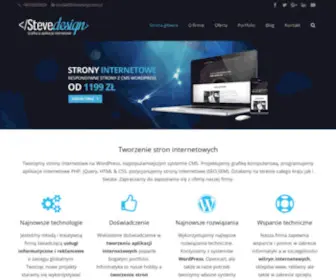 Stevedesign.com.pl(Tworzenie stron internetowych Włocławek) Screenshot