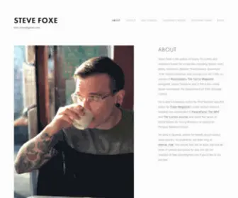 Stevefoxe.com(Steve Foxe) Screenshot