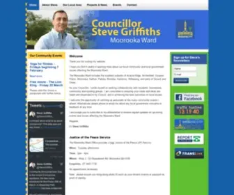 Stevegriffithsmoorooka.com(Councillor Steve Griffiths) Screenshot