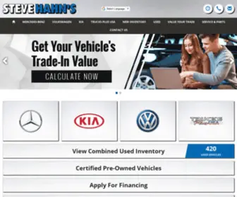Stevehahnautogroup.com(Steve Hahn Auto Group) Screenshot