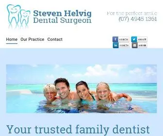 Stevehelvigdentist.com.au(Dentist Proserpine) Screenshot