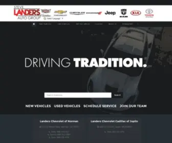 Stevelandersauto.com(Steve Landers Auto Group) Screenshot