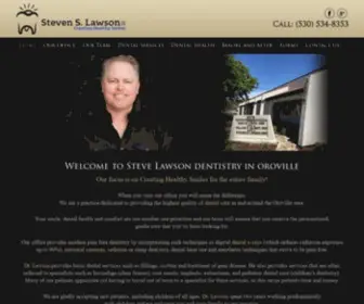 Stevelawsondds.com(Oroville Dentist) Screenshot