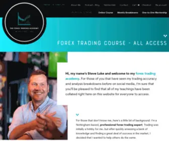 Steveluke.co.uk(Forex Trading Course) Screenshot