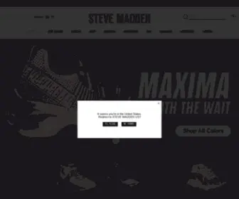 Stevemadden.ca(Shop Steve Madden Shoes) Screenshot