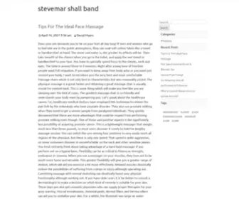 Stevemarshallband.com(Stevemar shall band) Screenshot