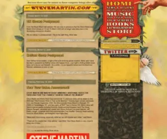 Stevemartin.com(Stevemartin) Screenshot