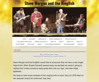 Stevemorganmusic.com(Steve Morgan and the Kingfish) Screenshot